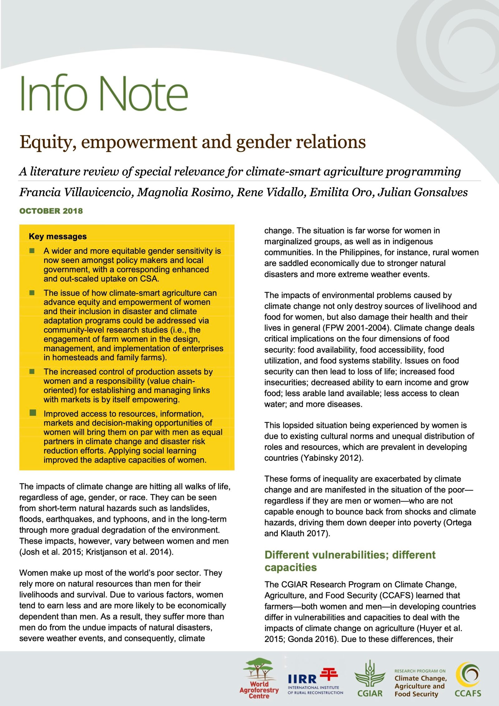 Date_ 2018-12-06 - EQUITY, EMPOWERMENT AND GENDER RELATIONS_ A LITERATURE REVIEW OF SPECIAL RELEVANCE FOR CLIMATE-SMART AGRICULTURE PROGRAMMING (1)