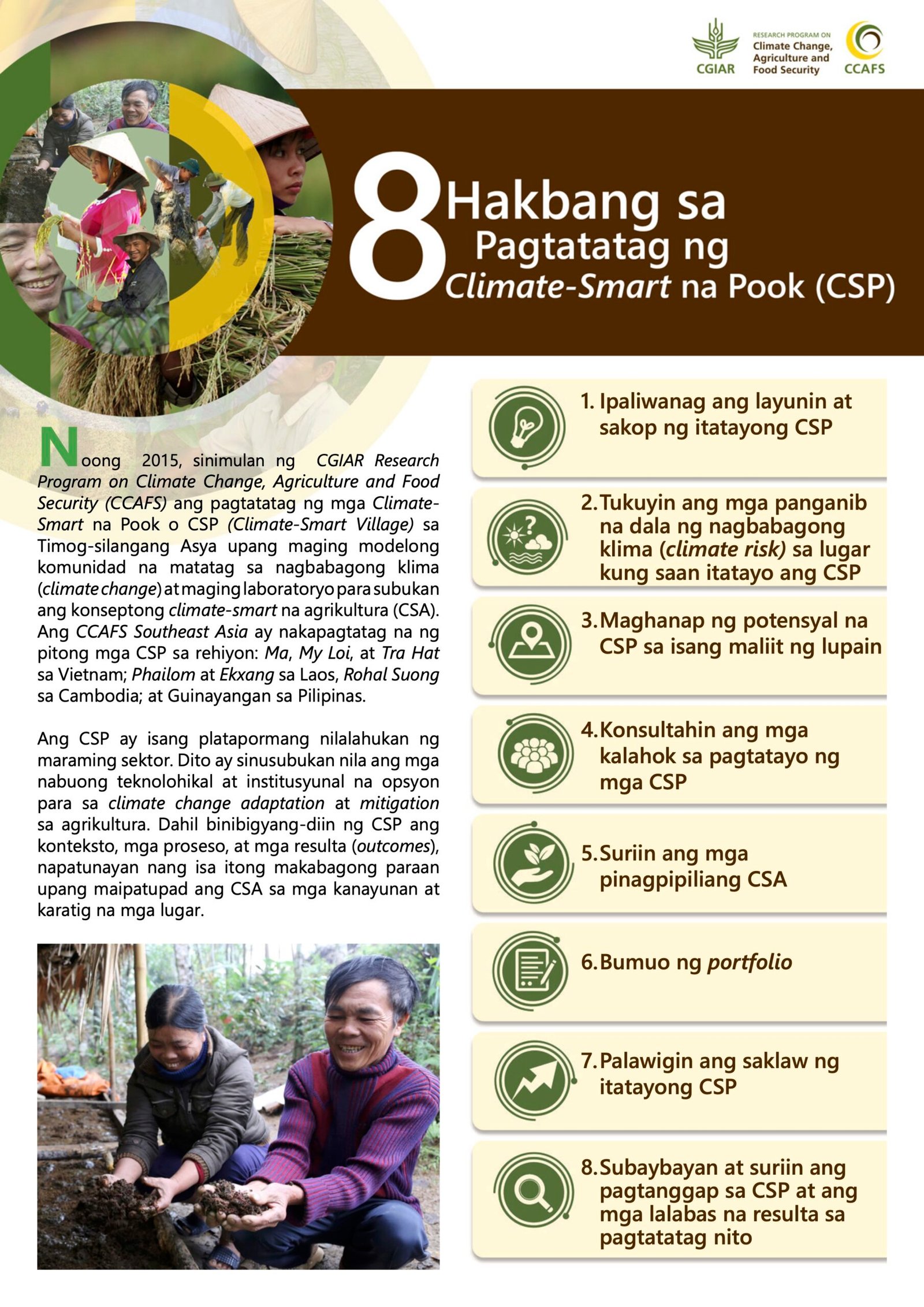 Date_ 2020-07-27 - 8 HAKBANG SA PAGTATATAG NG CLIMATE-SMART NA POOK (CSP)