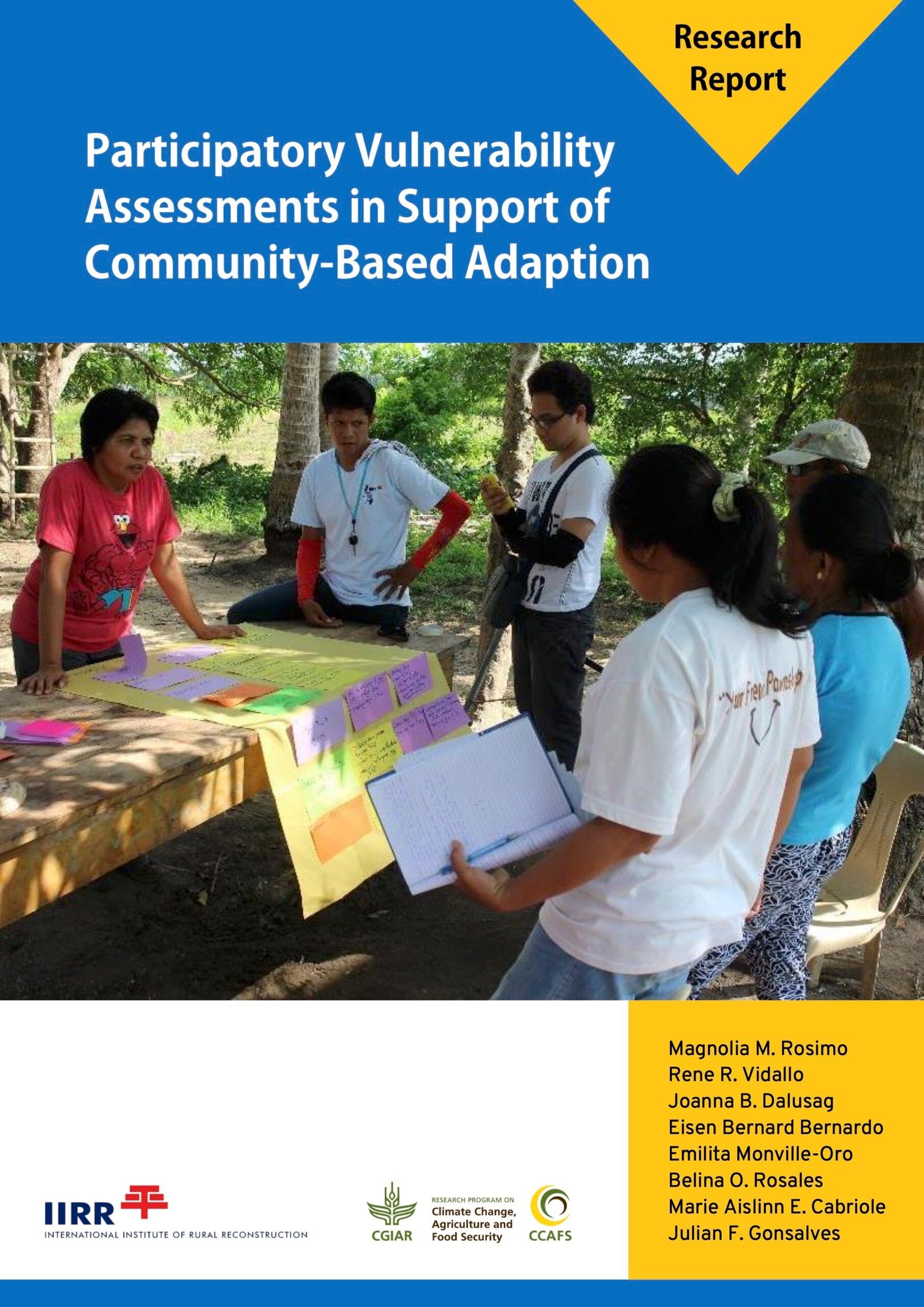 Date_ 2021-11 - PARTICIPATORY VULNERABILITY ASSESSMENTS IN SUPPORT OF COMMUNITY- BASED ADAPTION