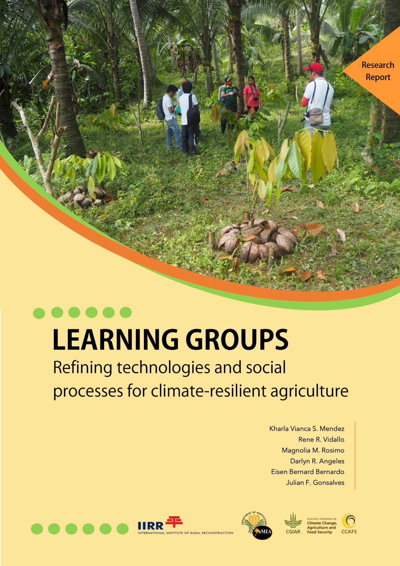 Date_2021-08 - LEARNING GROUPS_ REFINING TECHNOLOGIES AND SOCIAL PROCESSES FOR CLIMATE RESILIENT AGRICULTURE