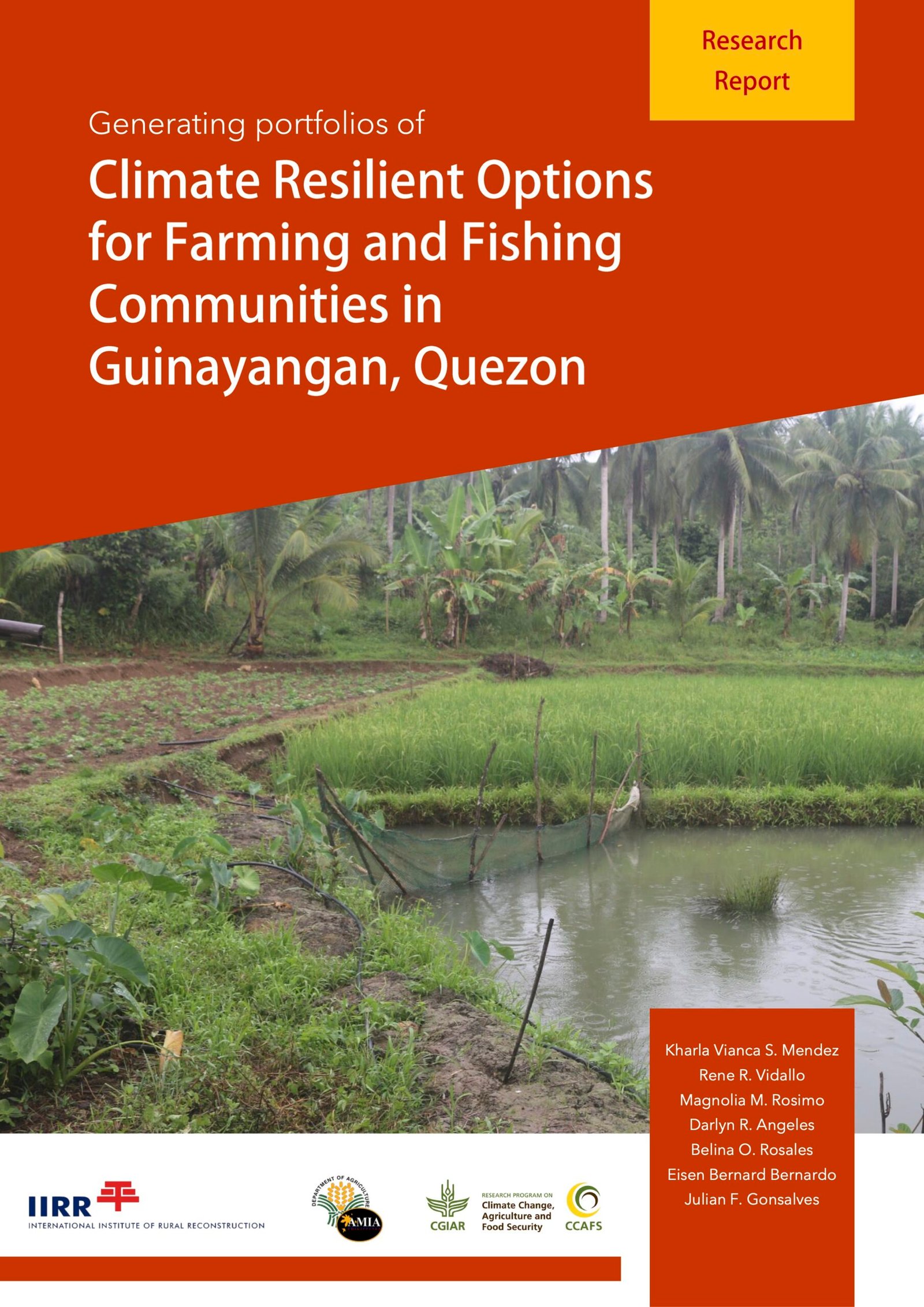 Date_2021-08 - PORTFOLIO OF CLIMATE RESILIENT OPTIONS FOR FARMING AND FISHING COMMUNITIES IN GUINAYANGAN, QUEZON