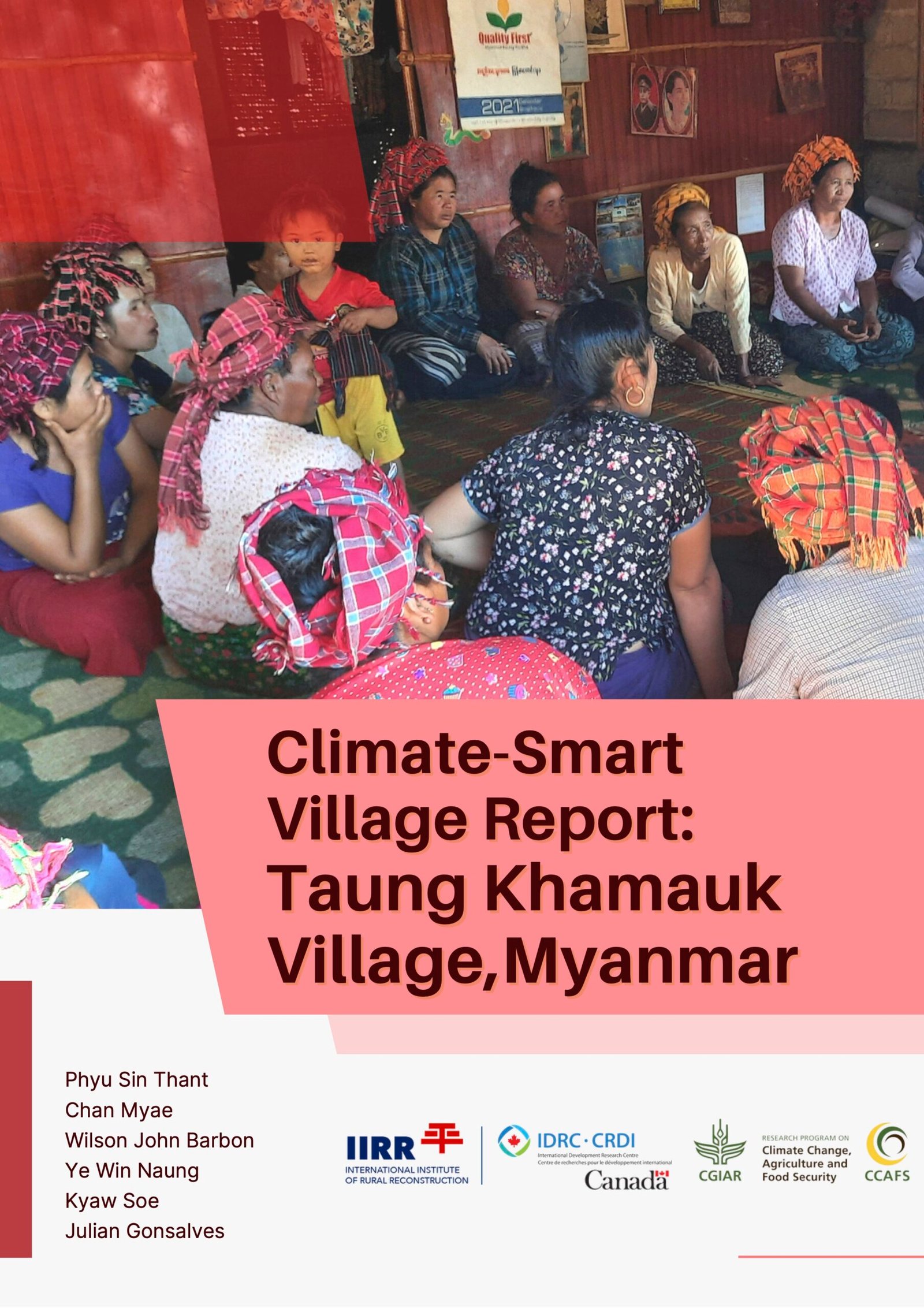 Date_2022-09 - CLIMATE SMART VILLAGE REPORT_ TAUNG KHAMAUK VILLAGE, MYANMAR