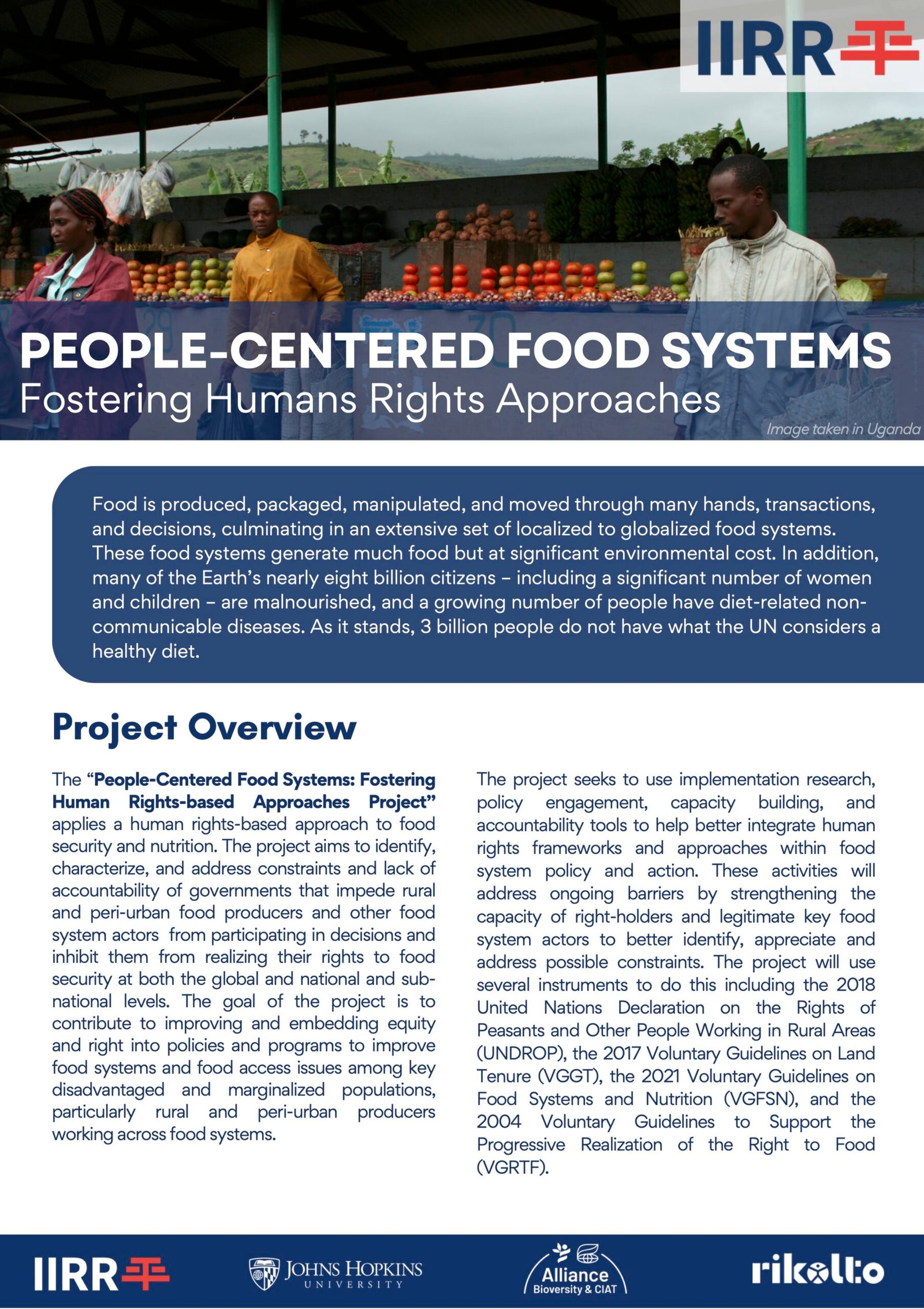 People Centered Food Systems - PB